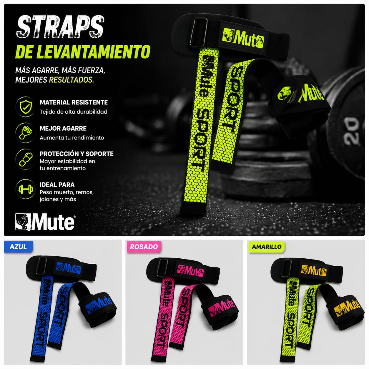 STRAP CON MUÑEQUERA